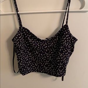 Forever 21 Floral Crop Top